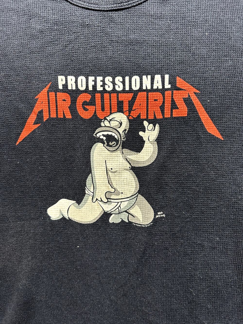 Simpsons Homer Professional Air Guitarist  Vintage 2000s